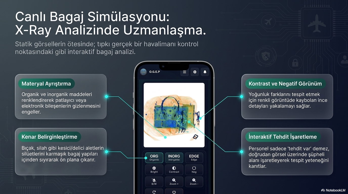 Canlı bagaj simülasyonu